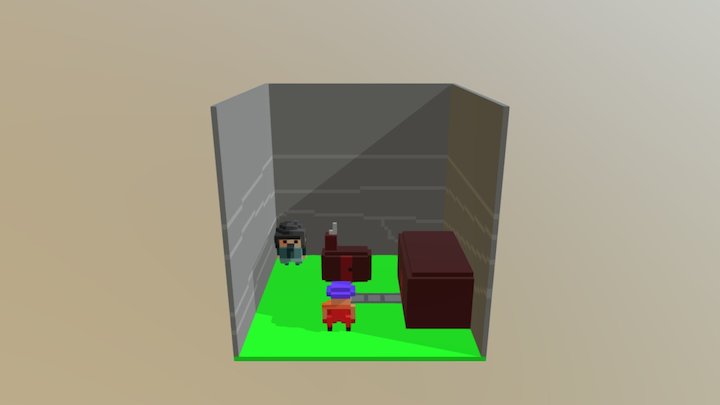 House Secne 3D Model