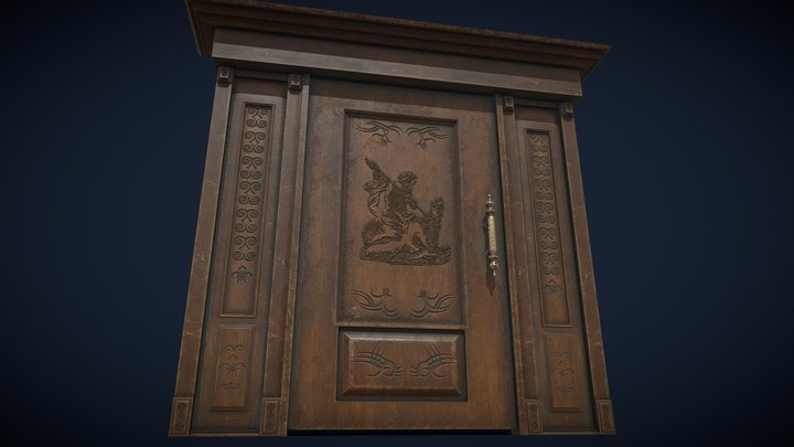 Door_ Wooden_18_MB – Modello 3D gratuito STL