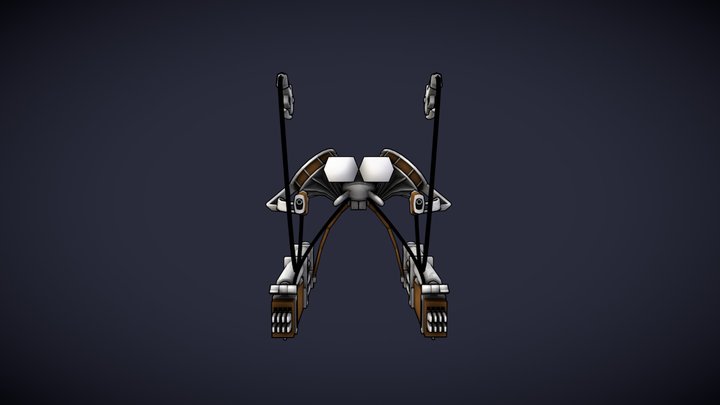 anime style ODM gear 3D Model