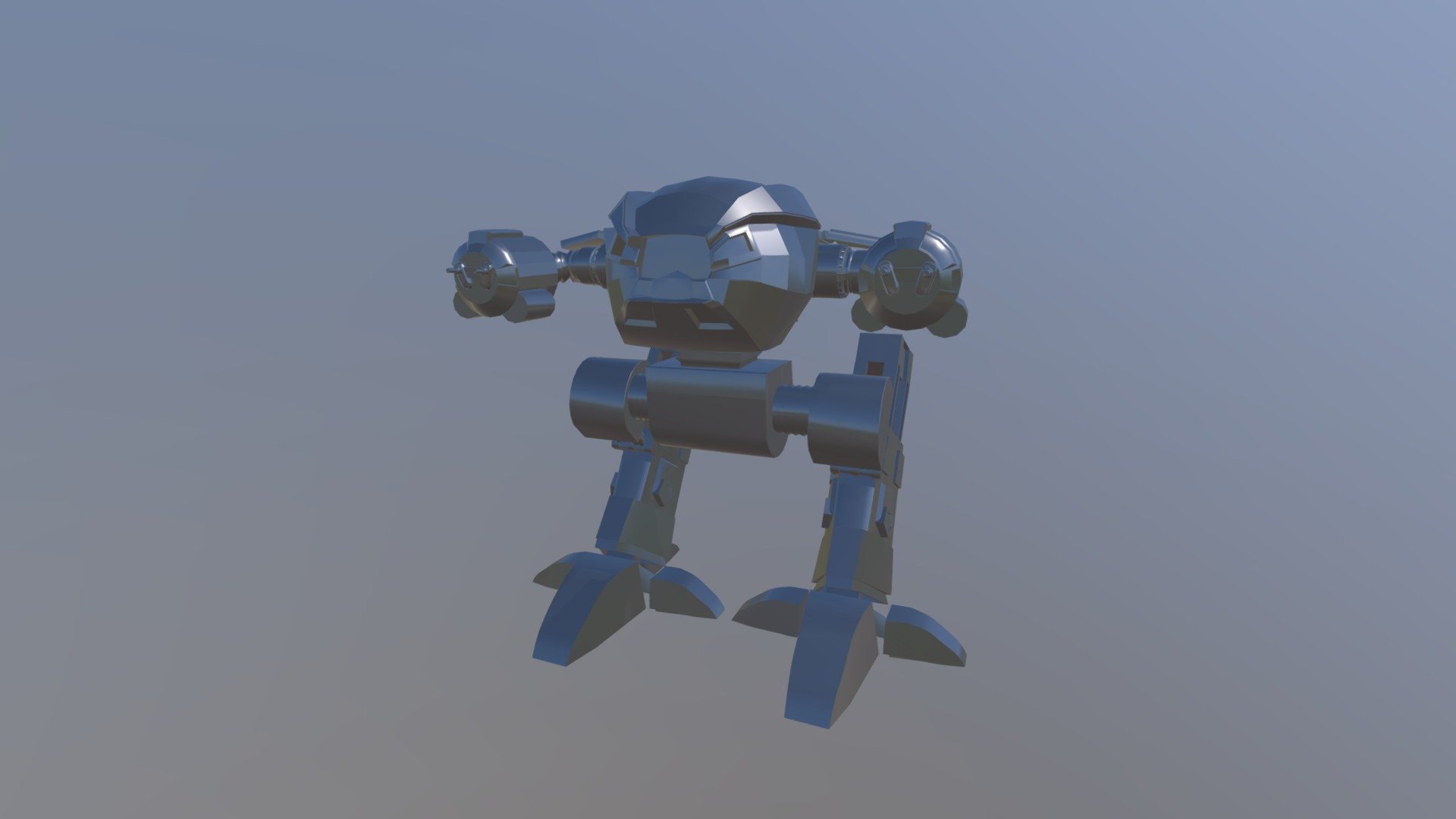 Robot - Download Free 3D Model By Santa82 [d45b2ad] - Sketchfab