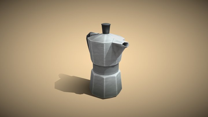 Moka Pot 3D Model