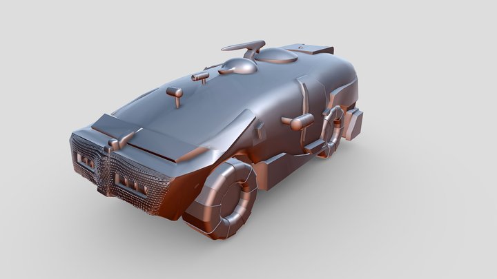 Puma armored vehicle 3D Model