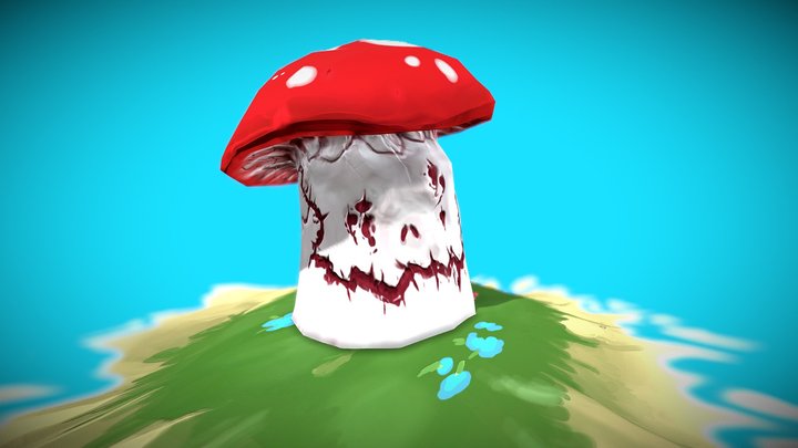Mushroom (Minion) 3D Model