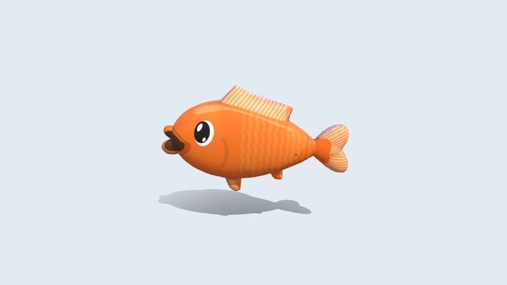 Mengenal Anggota Tubuh Ikan 3D Model