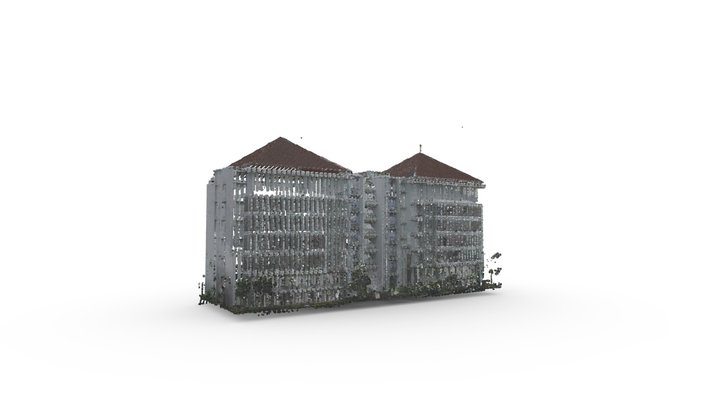 Scan to BIM Building Point Cloud 3D Model