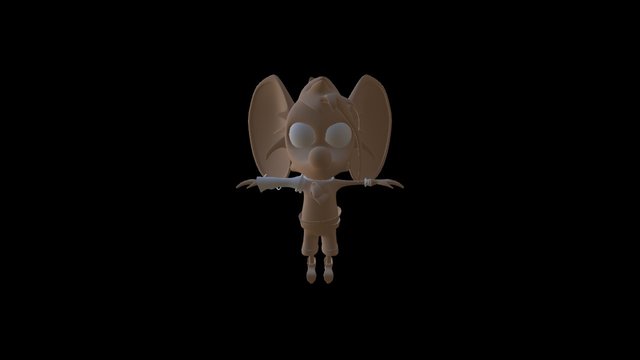 Sword Runner Mouse 3D Model