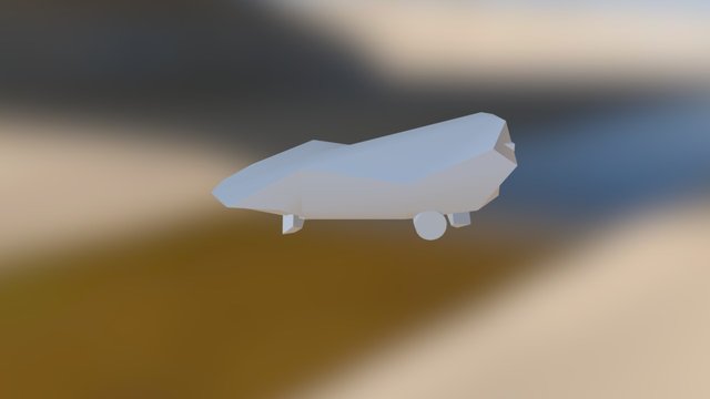 Flying Water-Land Vehicle 3D Model