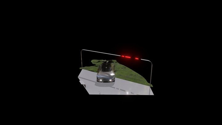 Porsche concept vehicle 3D Model