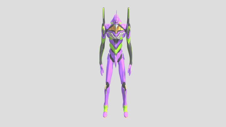 Eva Unit-01 (3D Model by GatoCangrejo) 3D Model