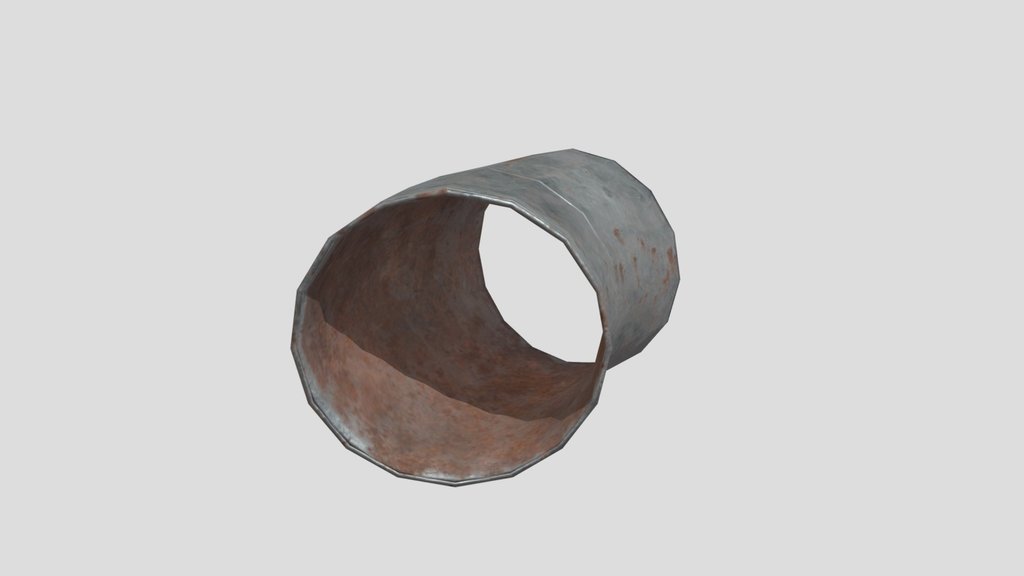 Ventilation Round Pipe Small Angle