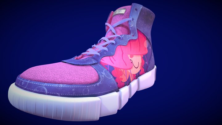 Customized Sneaker 3D Model