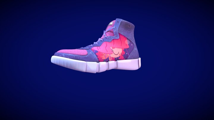Customized Sneaker 3D Model