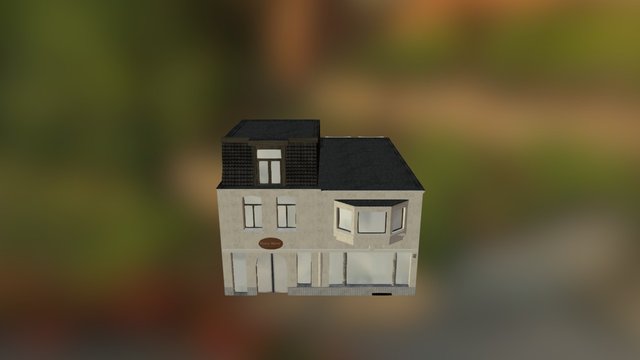 House_FlowerShop 3D Model