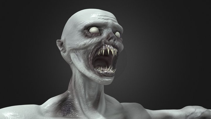 Wendigo - inspired by "until dawn" 3D Model