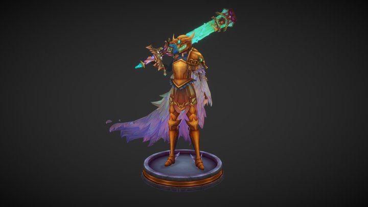 Owl Knight 3D Model