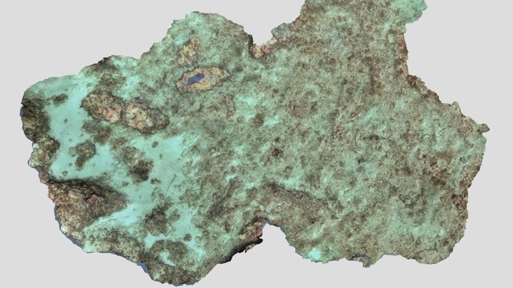 Delta Shoal Site B Shipwreck 3D Model