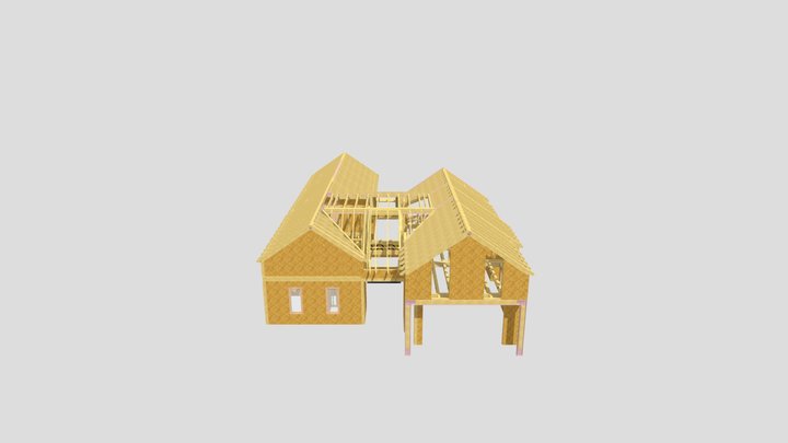 3D House View - Clarke 12710 3D Model