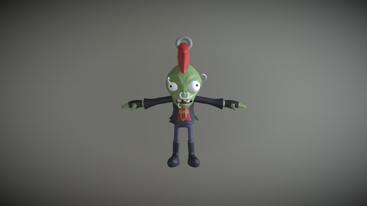 Zombz the zombie 3D Model