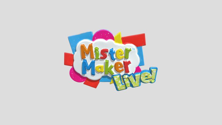 Mister Maker Live! Logo 2022 present