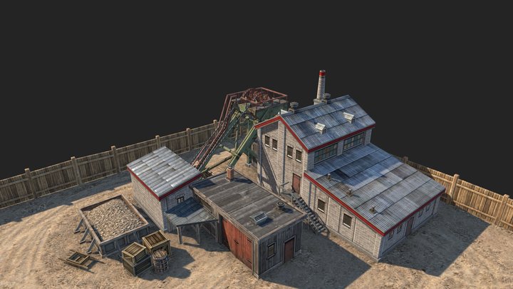 Ore-mine (level 1) 3D Model