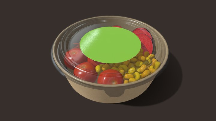 Food container 3D Model