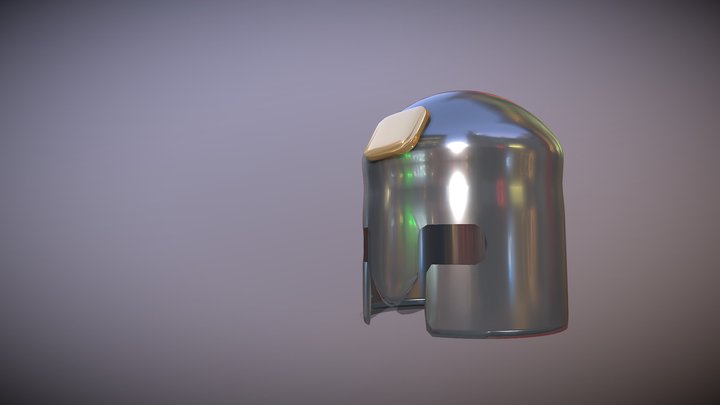 Helmet Simple 3D Model