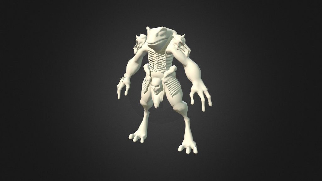ToadWarrior_01 - 3D model by VorpalStudios [d4655be] - Sketchfab