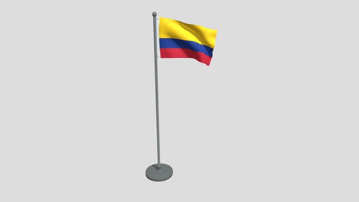 Animated Flag Of Colombia