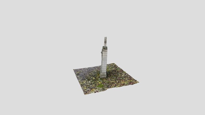 Tombstone #001 3D Model