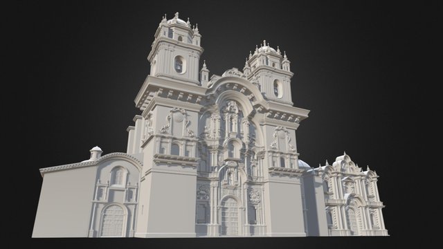 Cusco Cathedral 3D Model