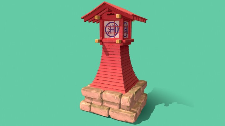 Spirited Away_Statue 3D Model