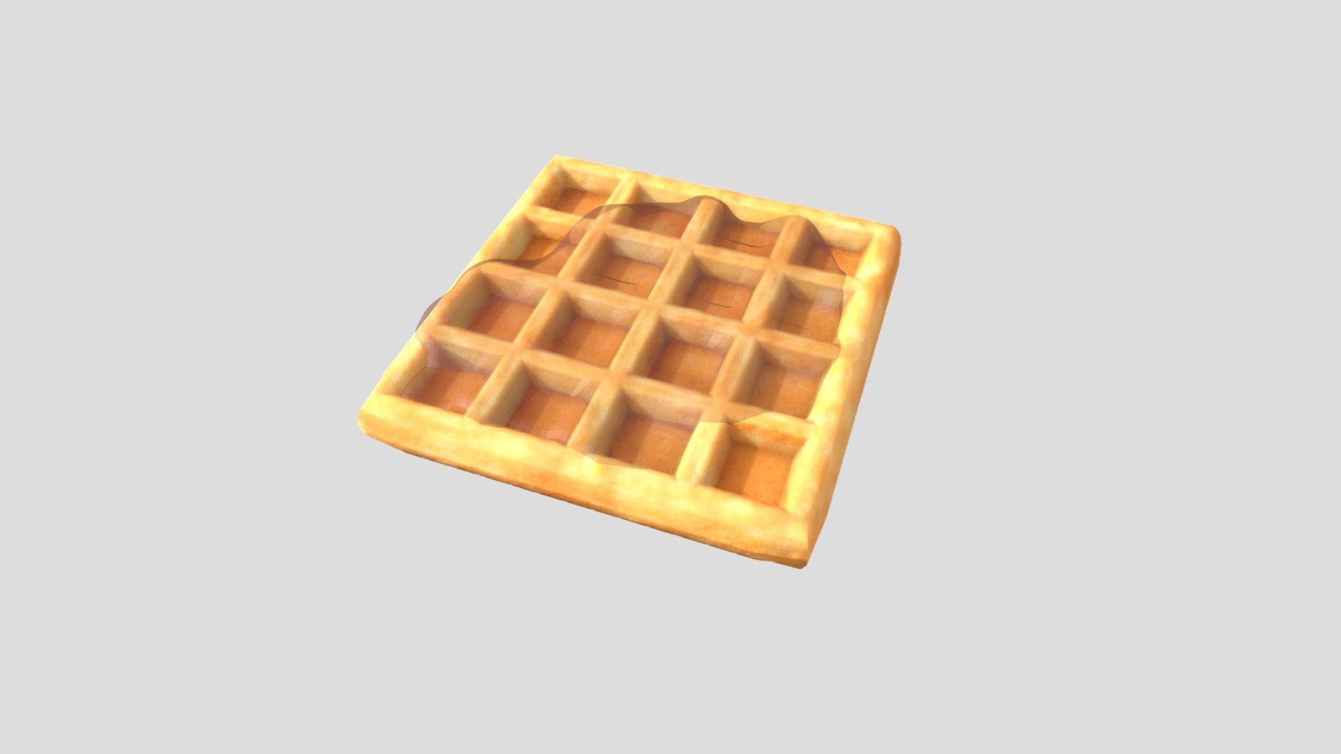 Waffle Buy Royalty Free 3D model by Dreamscape Studio