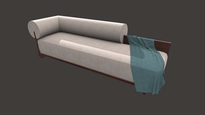 MOVING MOUNTAINS CHAISE LOUNGER 3D Model