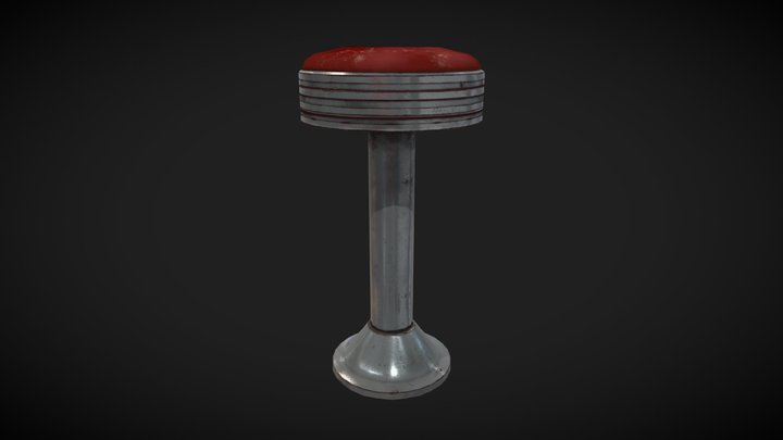 STOOLBAR 3D Model