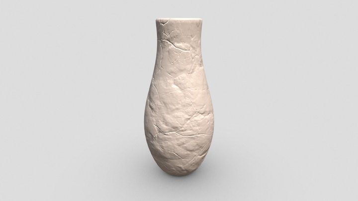 Cracked vase 3D Model