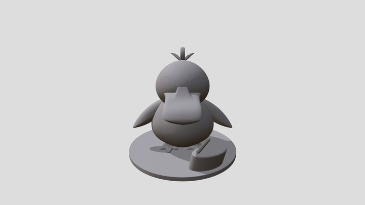 可达鸭 - 肯德基玩具 3D Model