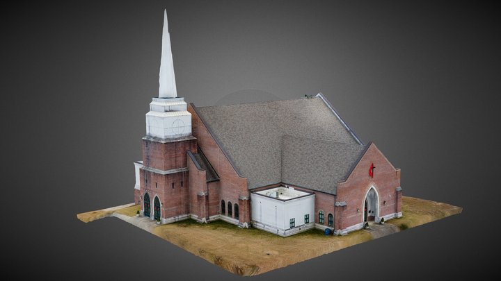 First United Methodist Church 3D Model