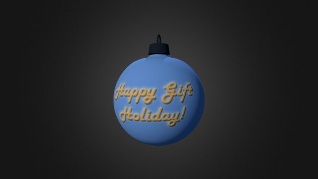 Festive Ornament [Final] 3D Model