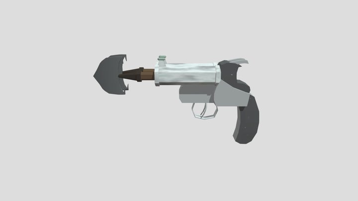 Harpoon gun 3D Model