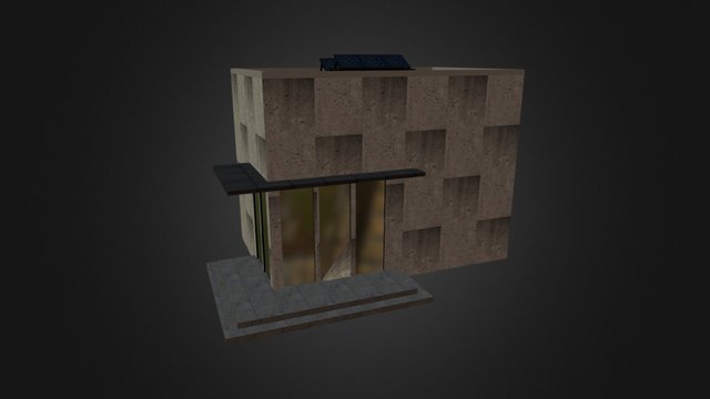 Cities: Skylines – Modern House #1 (growable) 3D Model
