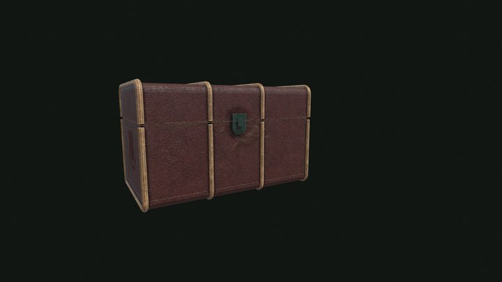hogwarts suitcase 3D Model