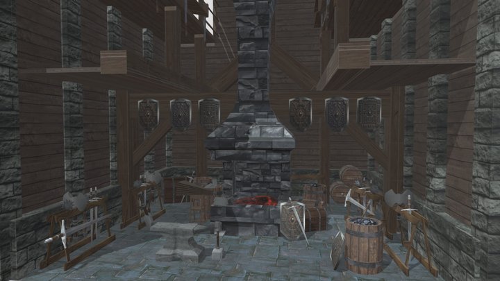 Dwarven Forge 3D Model