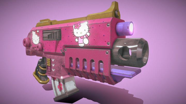 Hello Kitty Bolter 3D Model