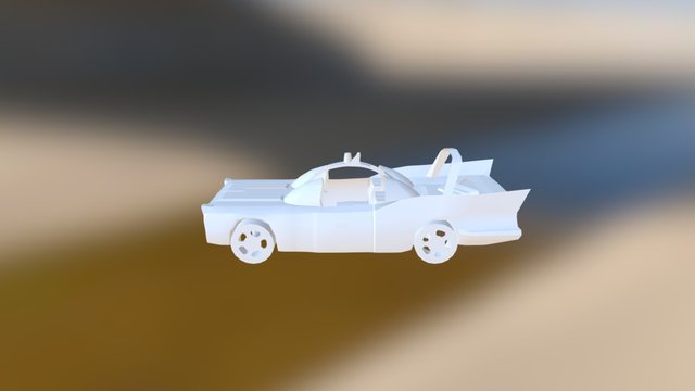Batmobile70s 3D Model