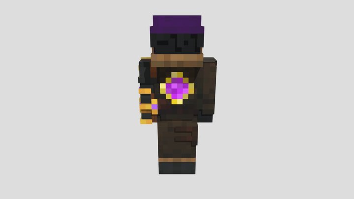 Rob the Wizard 3D Model