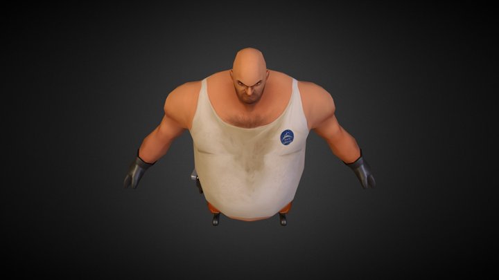 Worker 3D Model