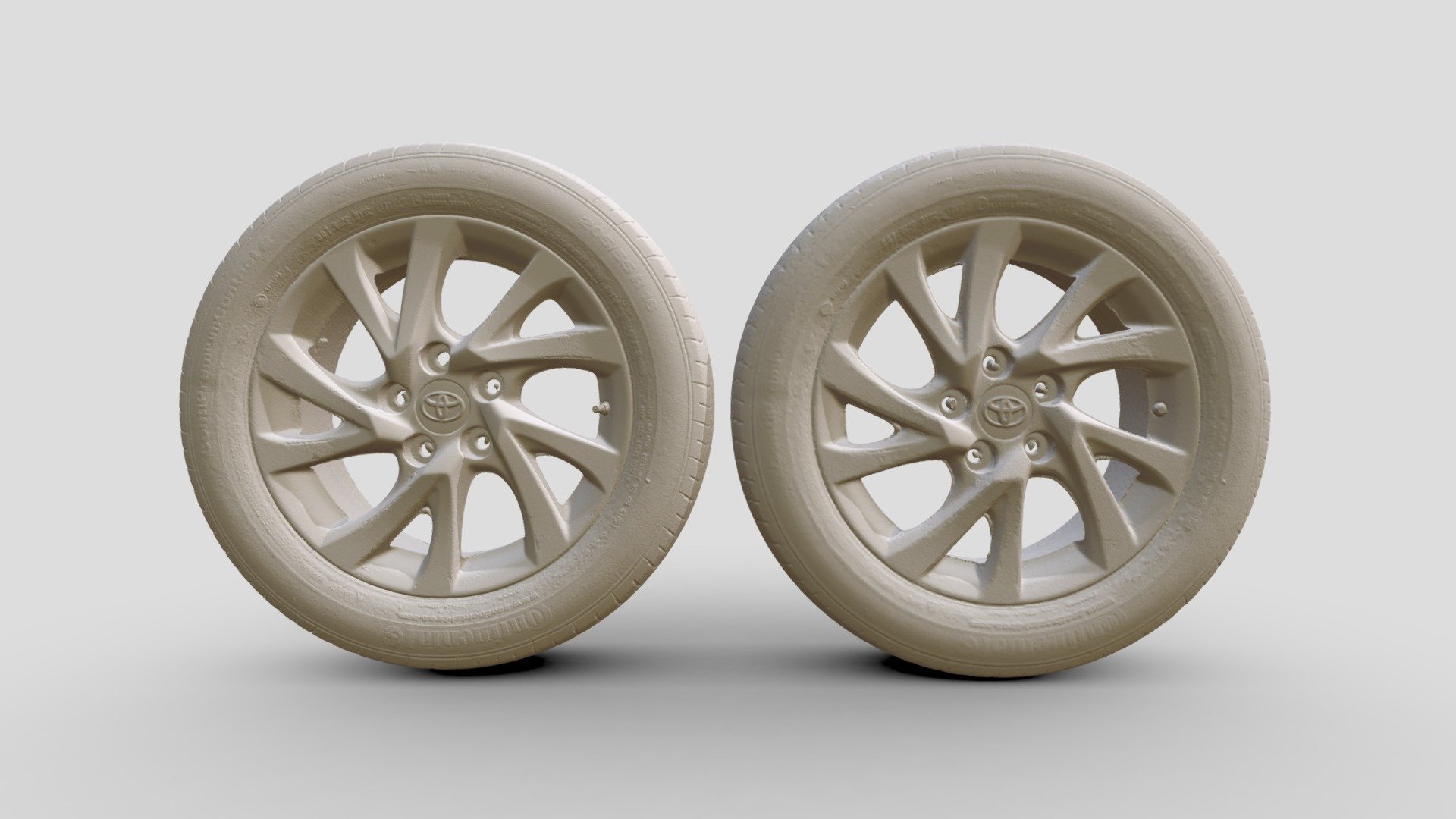 Geometry scan with a tyre A7RIV vs. D5300