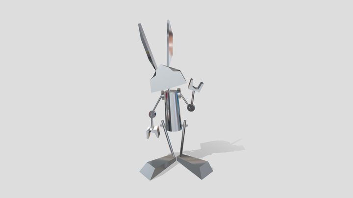 Robot Rabbit 1953 3D Model