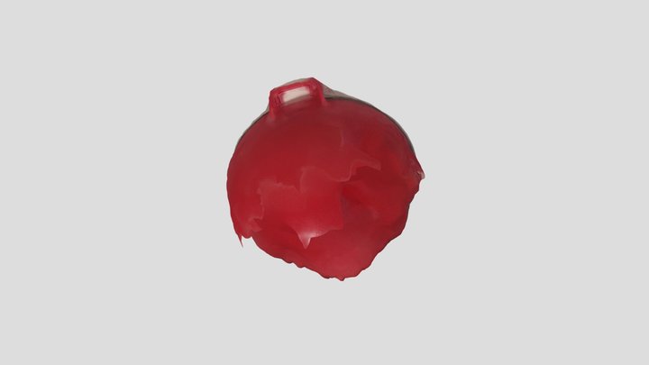 Pokéball Roja 3D Model