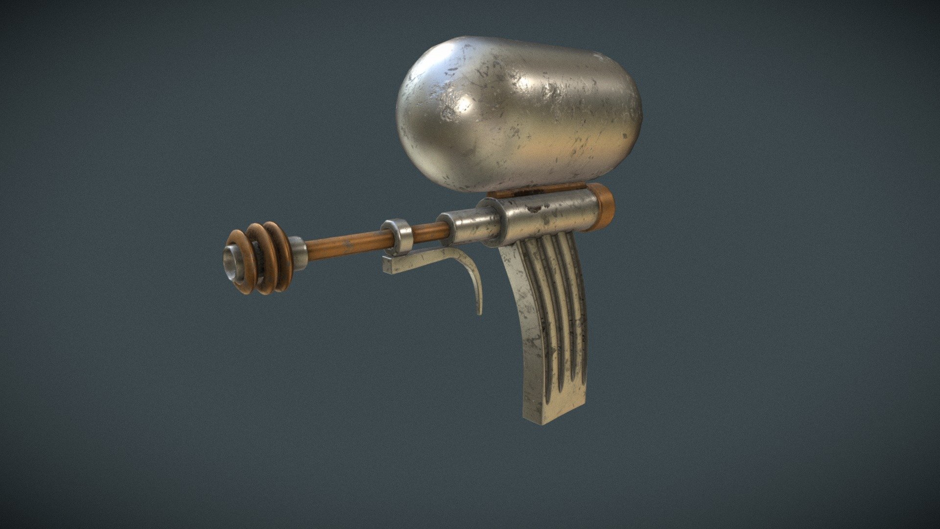 Atom Ray Gun - 3D model by TeoLujan [d472129] - Sketchfab